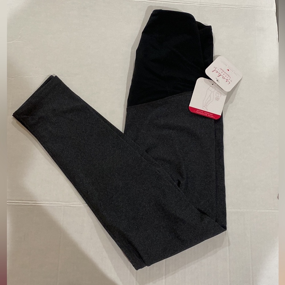 Isabel Maternity Active legging and crossover panel size L